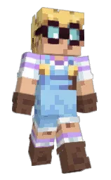 tobacco brown and salomie Minecraft skin — Slim model — first worn by megantweet