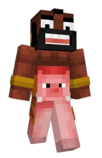 Front of Minecraft skin