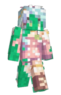 Front of rainstick's skin