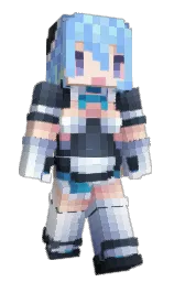anakiwa and shark Minecraft skin — Slim model — first worn by MommyPleasa