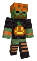 thunder and cocoa brown Minecraft skin — Classic model