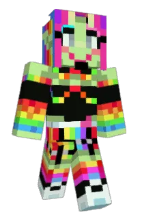 RainbowMordy's Minecraft skin