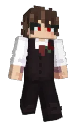 white and thunder Minecraft skin — Classic model — first worn by kevindonovan
