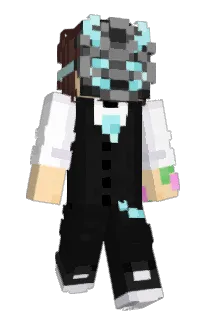 Front of ItsFrostty's skin