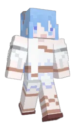 Slim Minecraft skin