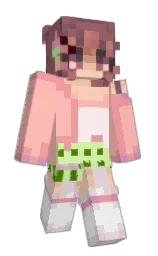 ProjektMomo's Minecraft skin wearing the Migrator cape