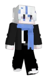 cod gray and black Minecraft skin — Slim model — first worn by akuki