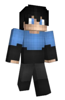 Front of Traunfugil's skin