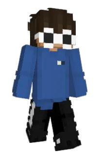 JewBlue's Minecraft skin
