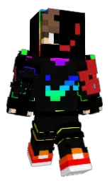 woodsmoke and black Minecraft skin — Classic model — first worn by BeetleCamera979
