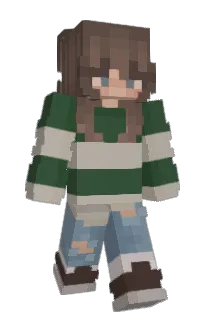 GlacierLeaf's Minecraft skin