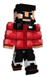 Alyrax's Minecraft skin wearing the Hero cape