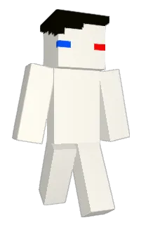 Front of Infinnitey's skin