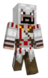 gallery and silver Minecraft skin — Classic model