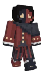 KPanic02's Minecraft skin wearing the Menace cape