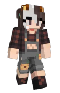Front of LessHdz's skin