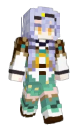 BabyBenzene's Minecraft skin wearing the 15th Anniversary cape