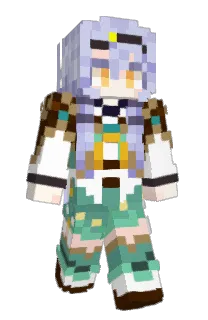 Front of BabyBenzene's skin