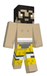 sorrell brown and gold Minecraft skin — Classic model