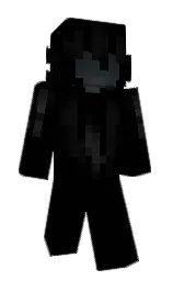 dylib's Minecraft skin wearing the Migrator cape