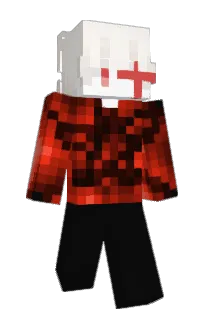 Front of Detak's skin