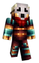 black and diesel Minecraft skin — Classic model — first worn by beryys