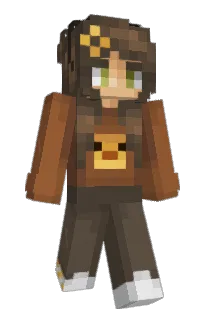 Front of Haether's skin