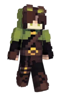 Front of Gabku's skin
