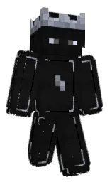 cod gray and black Minecraft skin — Classic model