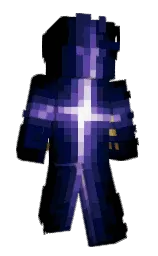 black and bunting Minecraft skin — Slim model — first worn by enathething
