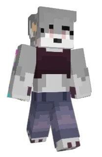 SakuraWolfin's Minecraft skin