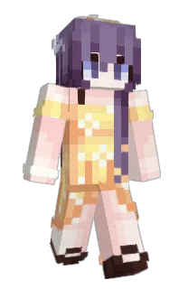 Front of justayngel's skin