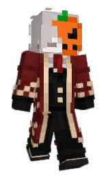 silver rust and cod gray Minecraft skin — Slim model — first worn by iSxngreYL