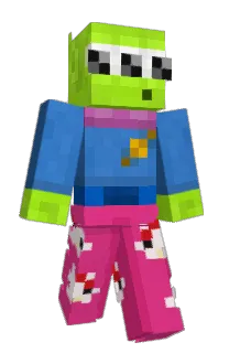 Front of uhJuice's skin