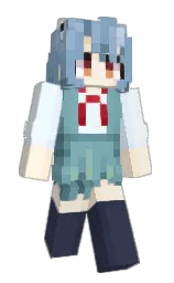 Slim Minecraft skin