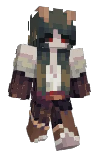 Front of BrambleMoth's skin