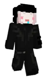 cod gray and black Minecraft skin — Slim model
