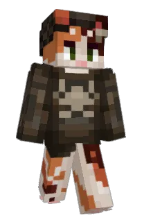 Front of Mayll's skin