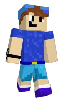 Front of FirstBlueFlame's skin
