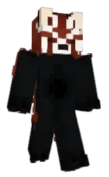 woodsmoke and moccaccino Minecraft skin — Classic model — first worn by KAD0T