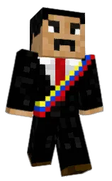 MangoKnife's Minecraft skin wearing the Migrator cape