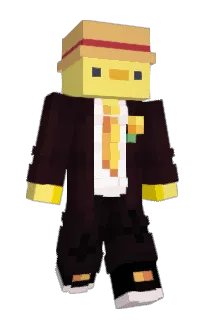 Front of extafied's skin