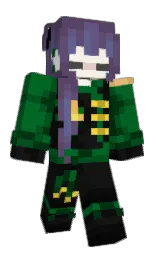 cod gray and camarone Minecraft skin — Slim model — first worn by cyb3rpixi3