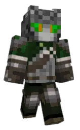 WideEyedRye's Minecraft skin wearing the Migrator cape