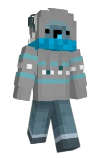 Front of NverDie's skin