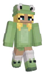 olivine and chelsea cucumber Minecraft skin — Classic model