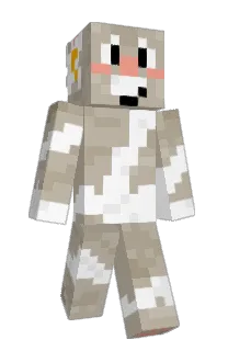 Front of Drilccino's skin