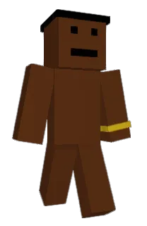 Front of Glancingclaw's skin