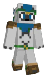 silver and silver chalice Minecraft skin — Classic model — first worn by Sock_IT