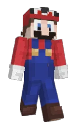 StarburstQ's Minecraft skin wearing the Migrator cape